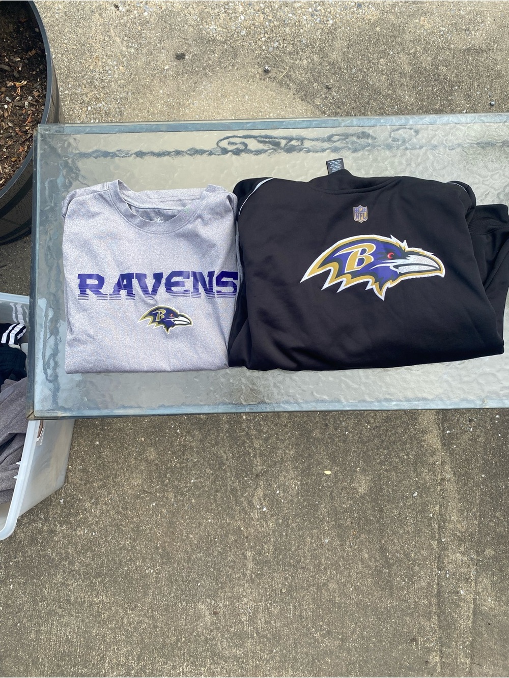 Kids Crewneck Top & SWEATSHIRT IS SOLD!!!!- Black or Gray Ravens